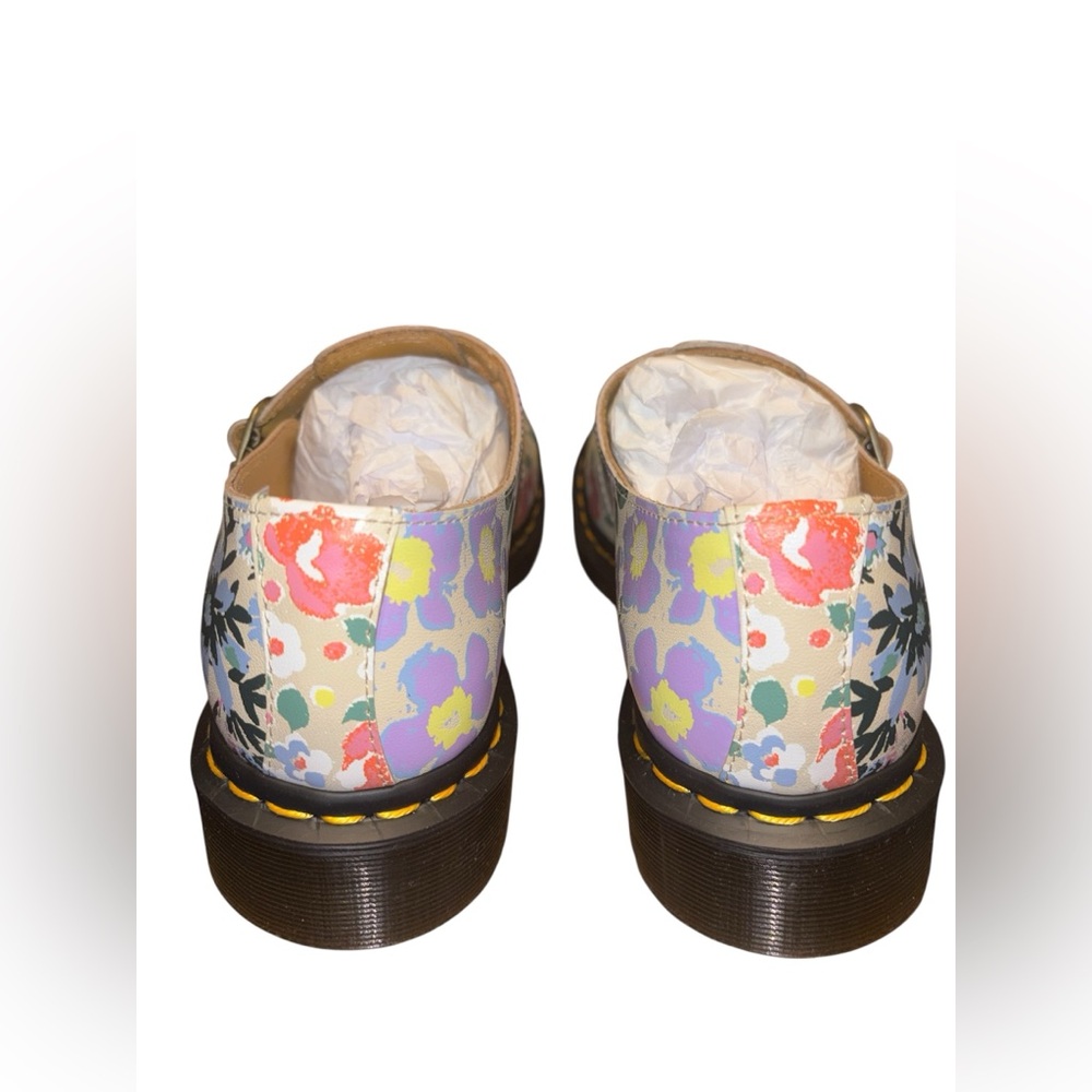 Dr. Martens 8065 Floral Mash Up Leather Mary Jane Shoes - Picture 7 of 9